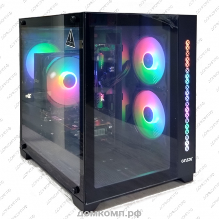 Фото Системный блок Кубик X70 [Core i5 12400F, 16 Гб DDR4, SSD M2 1Тб, RTX 3050, 600 Вт 80+ Br, без ПО] домкомп.рф